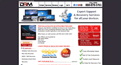 Desktop Screenshot of datarecoveryman.com